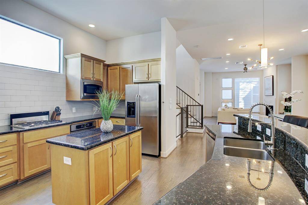 Huge kitchen area