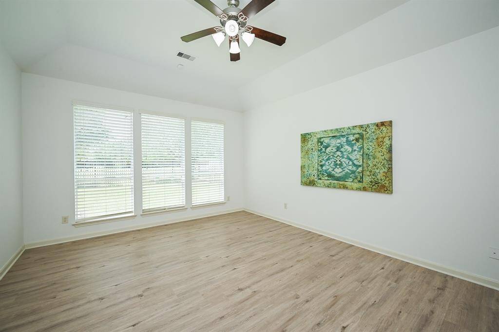 Step into the sanctuary of theprimary bedroom.