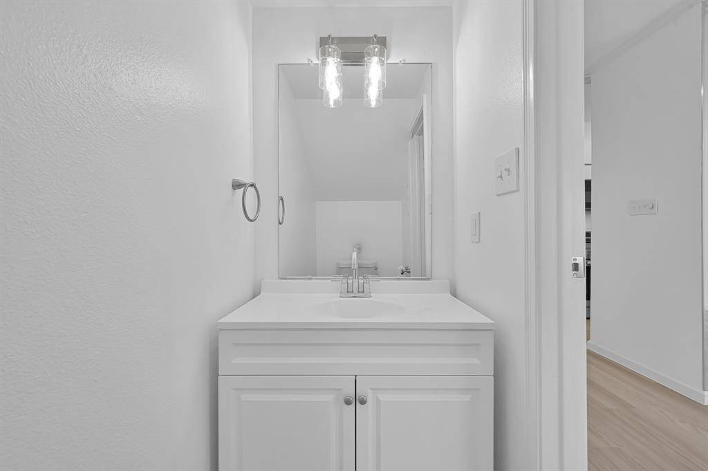 Downstars half bathroom