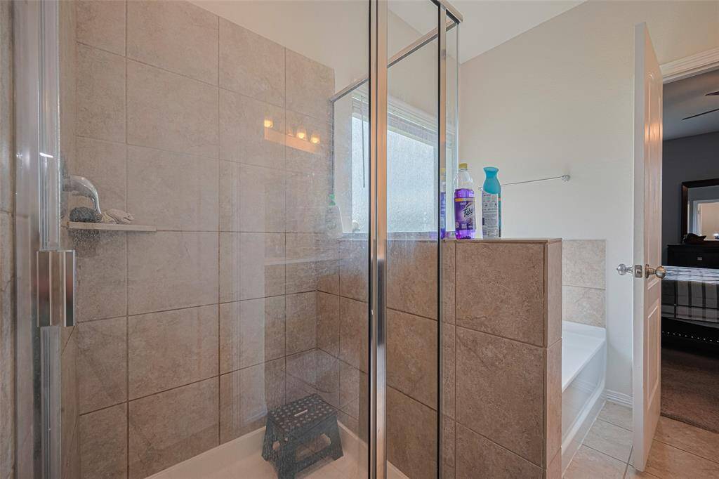 Master bathroom/shower