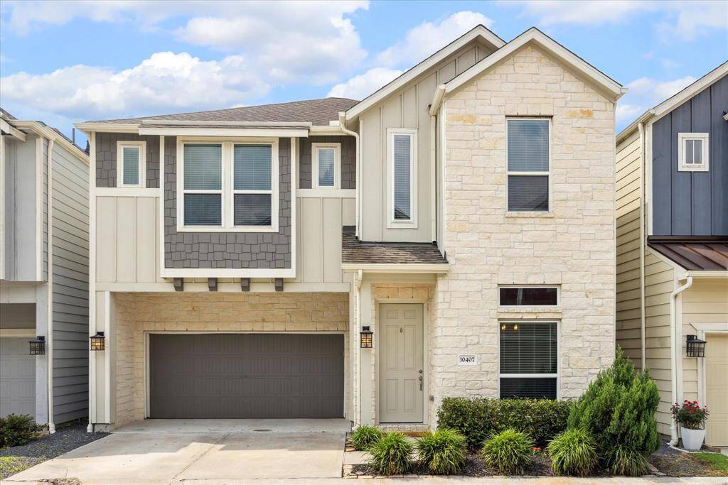 Welcome to 10407 Quiet Courtyard in gated Shadowdale Terrace! This charming home stands out with one of the few two-car driveways in the community. Just as beautiful inside as it is out!