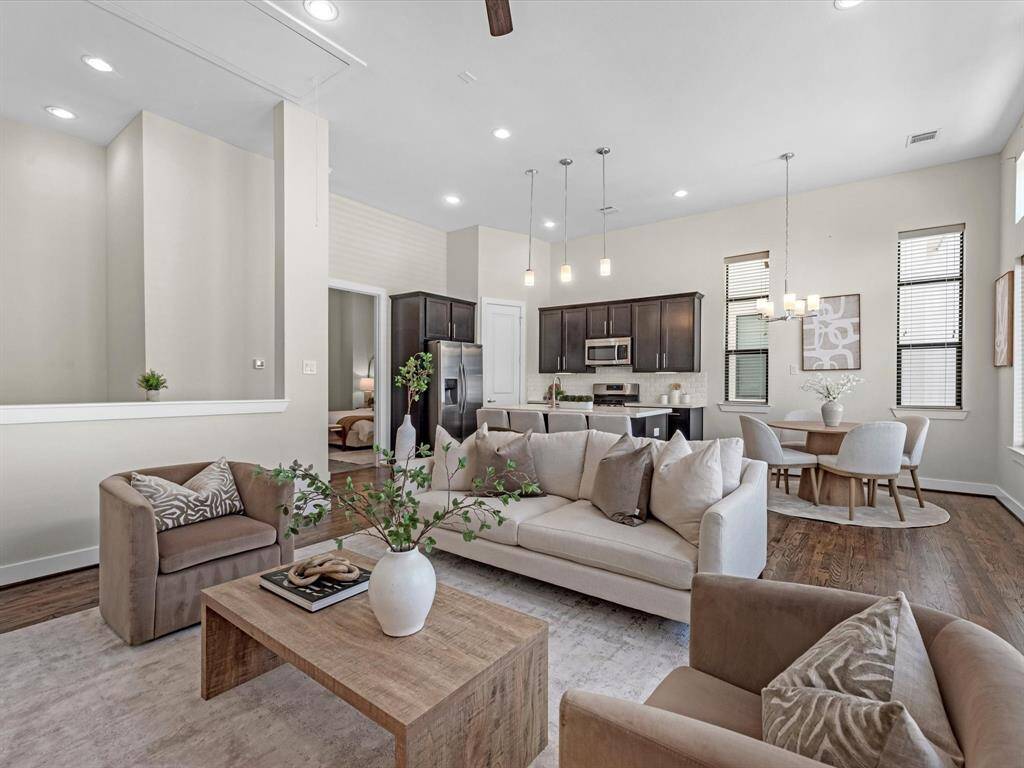 The perfect layout for relaxing or hosting
