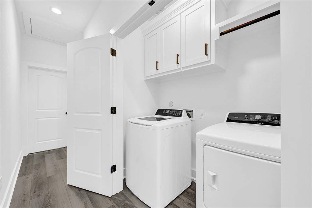 Laundry room upstairs.