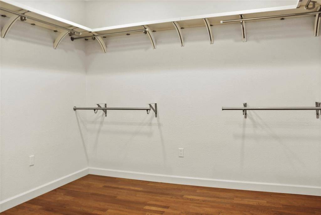 Huge Closet size of a bedroom.