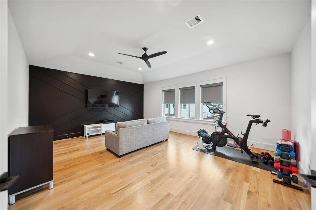 Game Room is located on the 2nd Floor and pre-wired for surround sound.