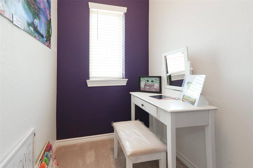A fun surprise—a private play area built right into the closet, perfect for kids or extra storage!