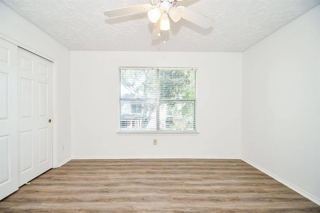 Second of four bedrooms