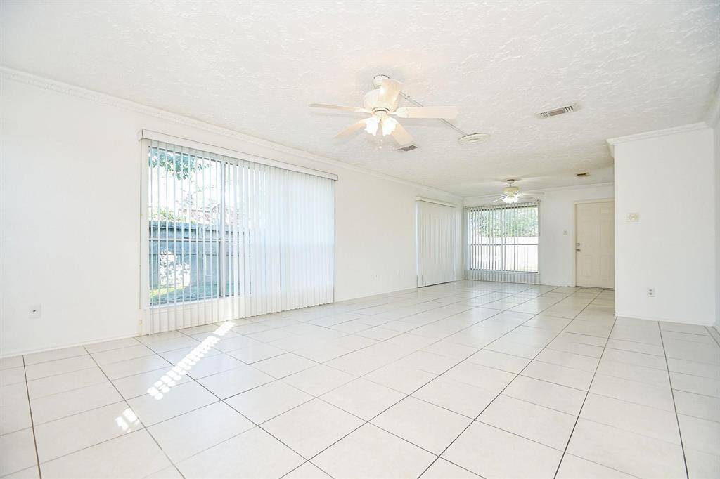 Large open space in family room