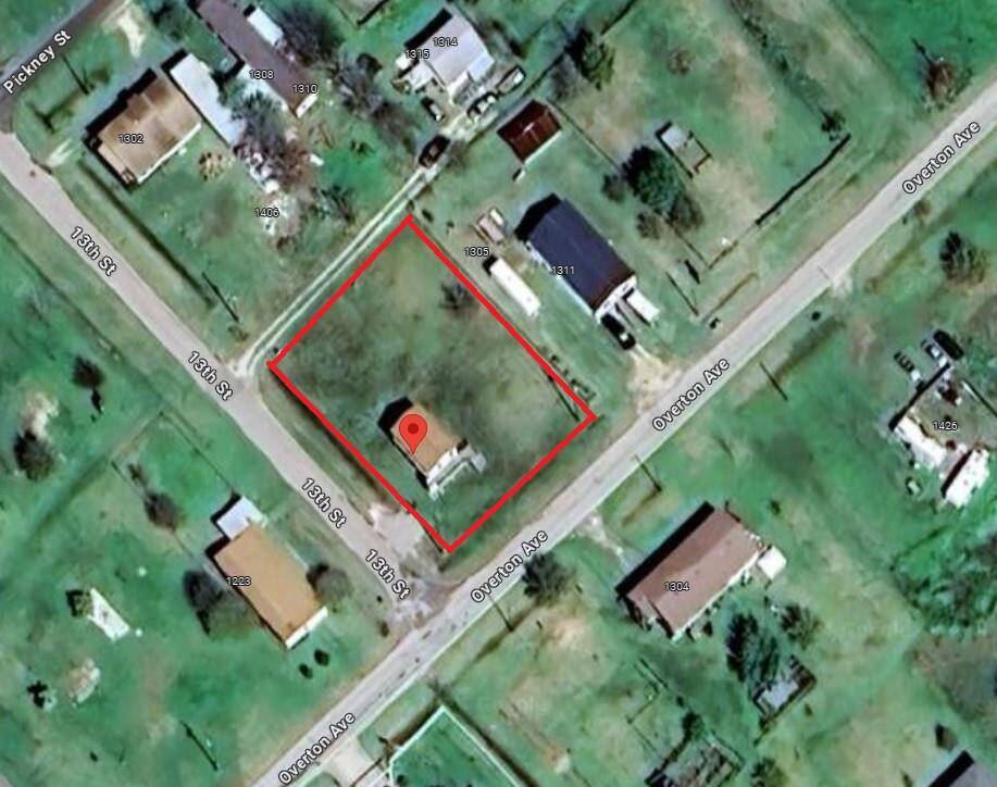 Arial view of property.