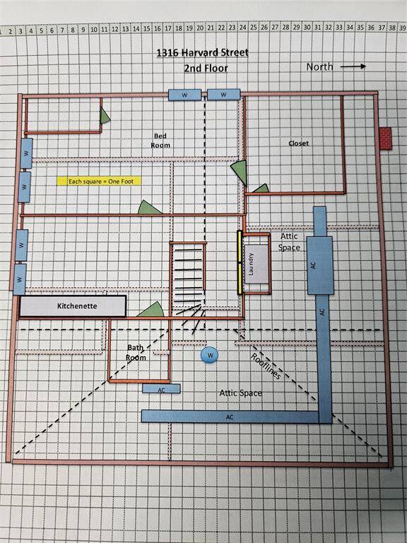 Second floor layout