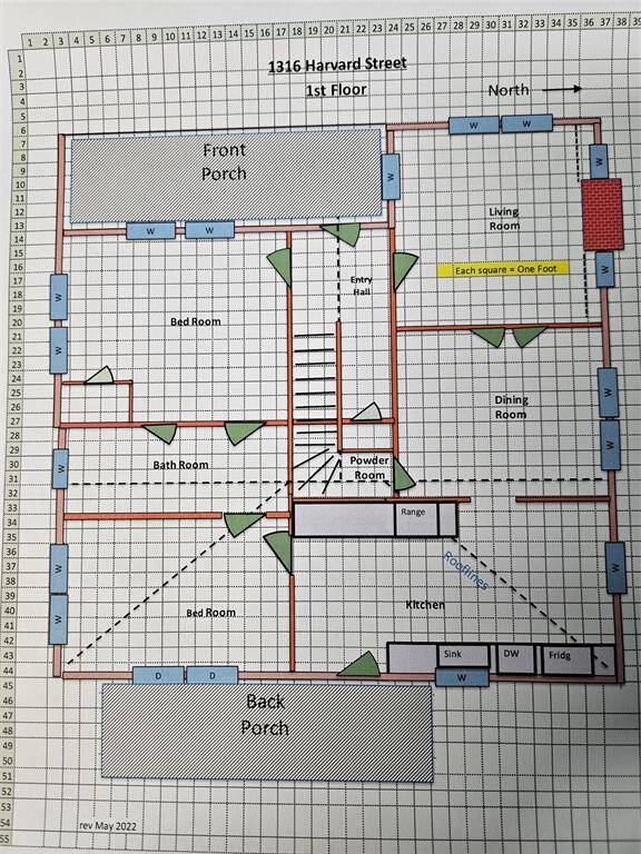 First floor layout