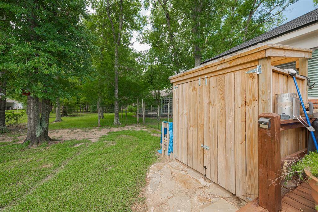 Back yard storage