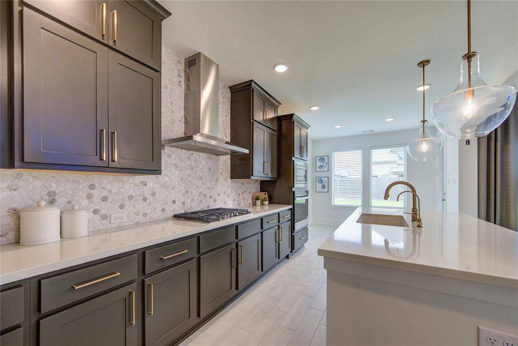 Plenty of storage and counter area
