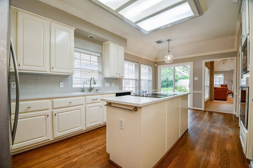 View of kitchen.
