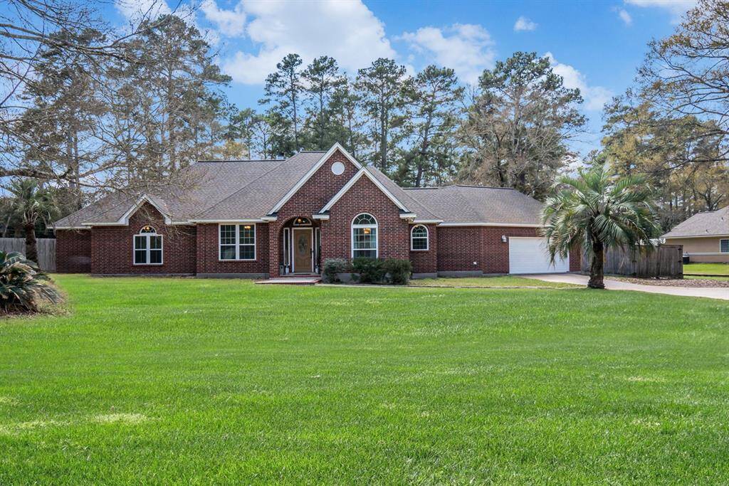 Discover the perfect combination of charm, space, and serenity in this beautiful one-story home set on a 1-acre lot in the sought-after Timbergreen Community!