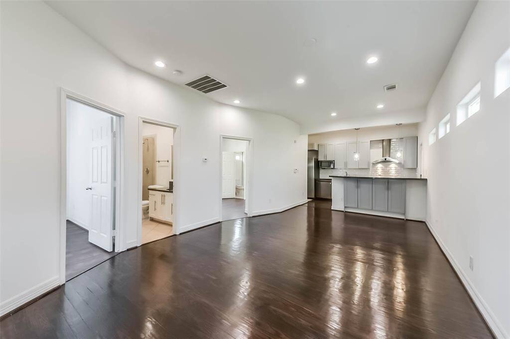 Refinished hardwood floors!