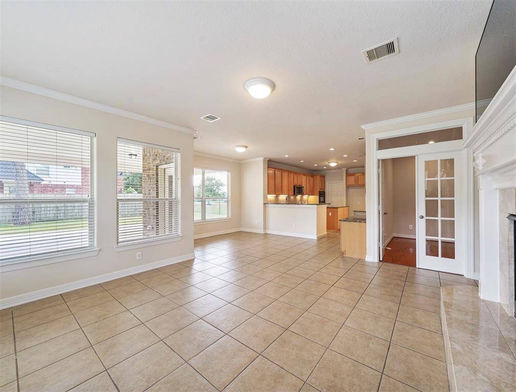 Open concept living and kitchen is perfect for entertaining!