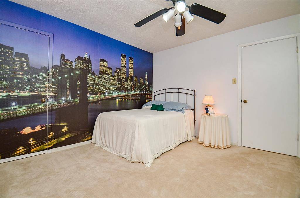 Third bedroom with a walk-in closet.
