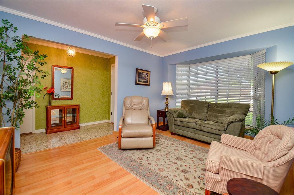 This flex space could be a formal dining room, home office or play room.