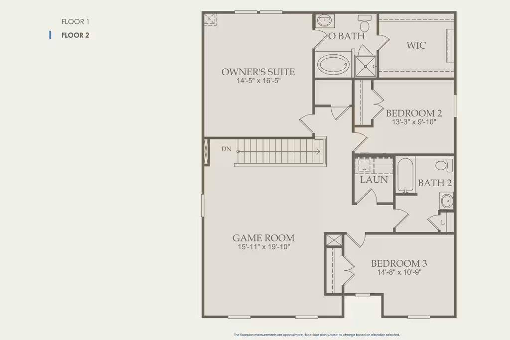 Floor Plan - 2nd Floor