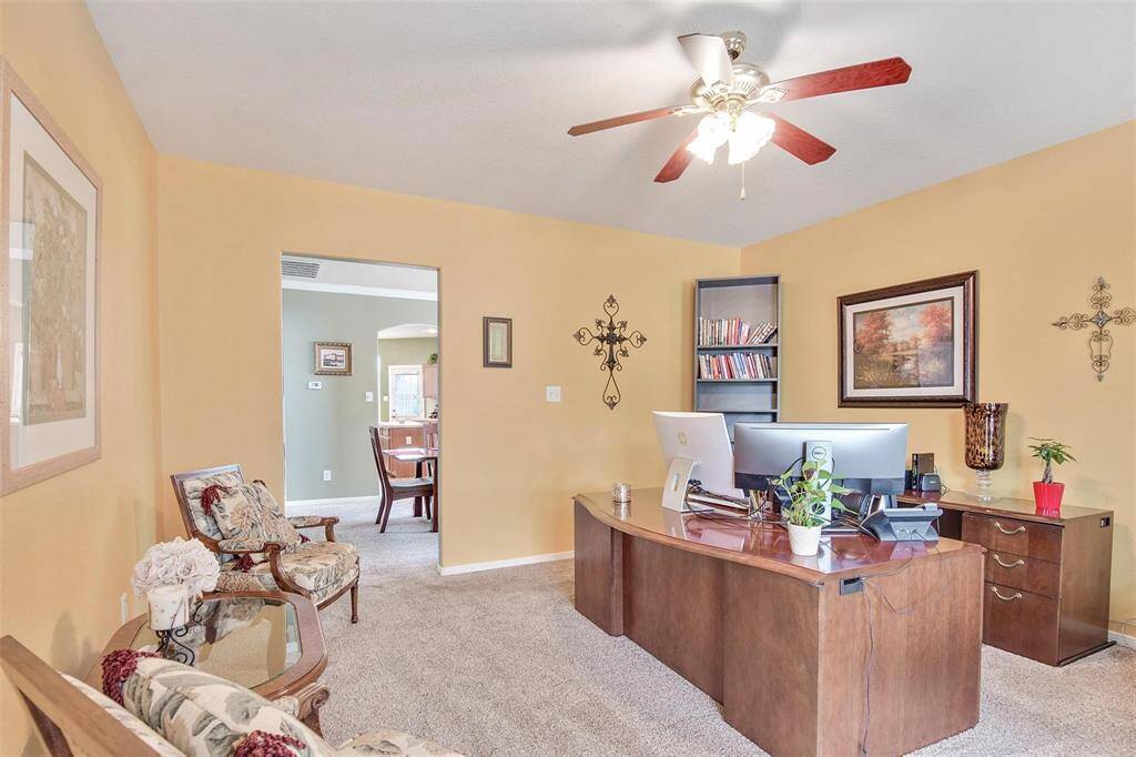 Another view of the cozy office/den