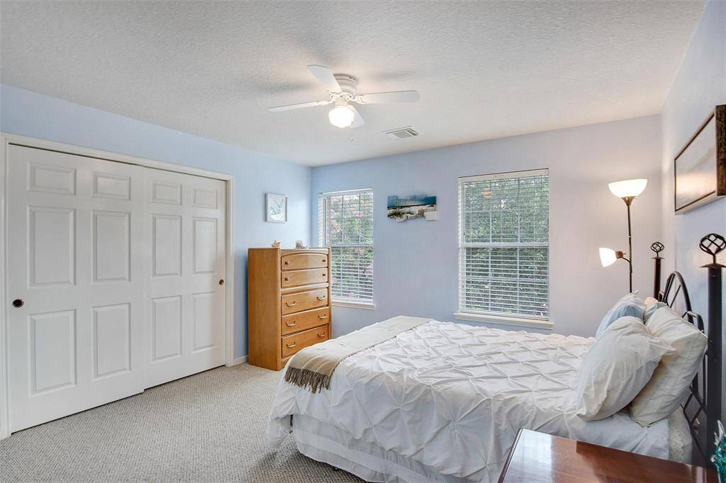 Spacious fourth bedroom, also perfect for guests.