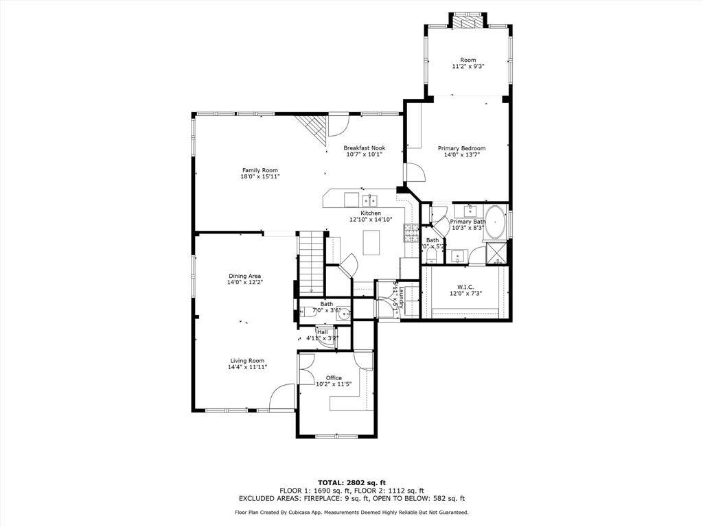 First floor floor plan.
