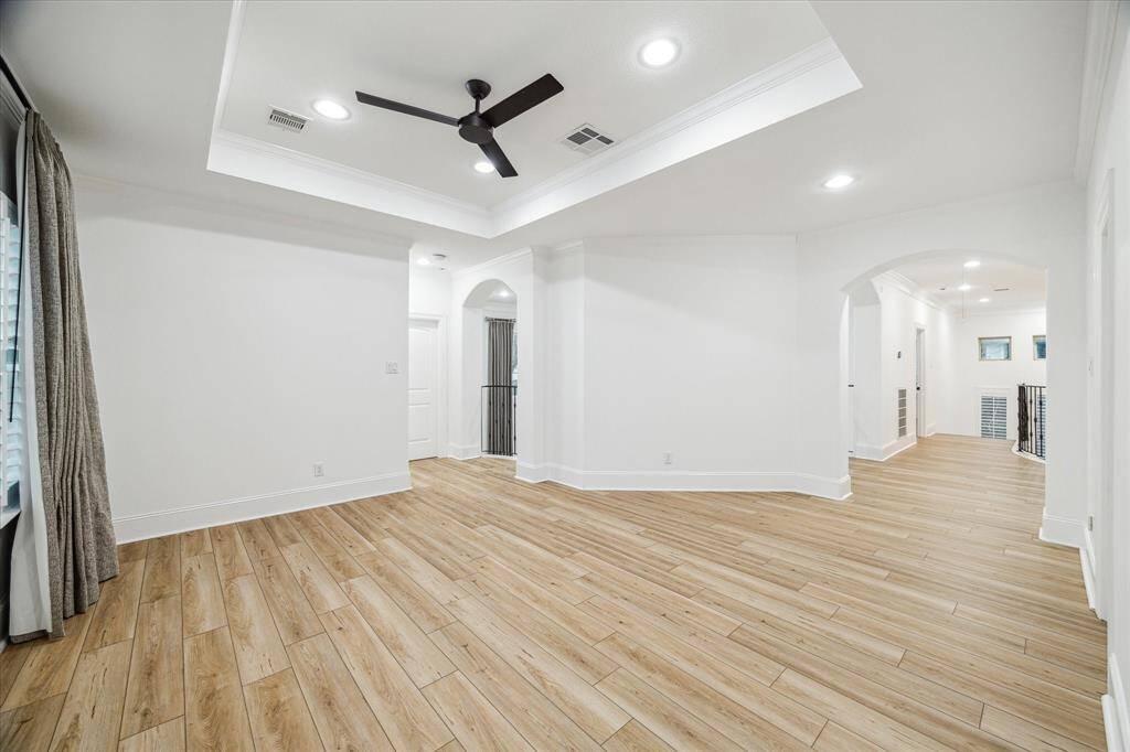 Second floor game room.