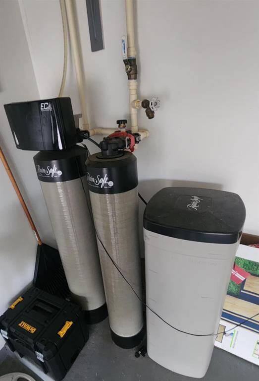 Water softener/filtration included