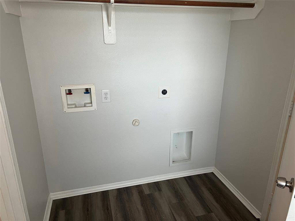 Large in-house laundry room