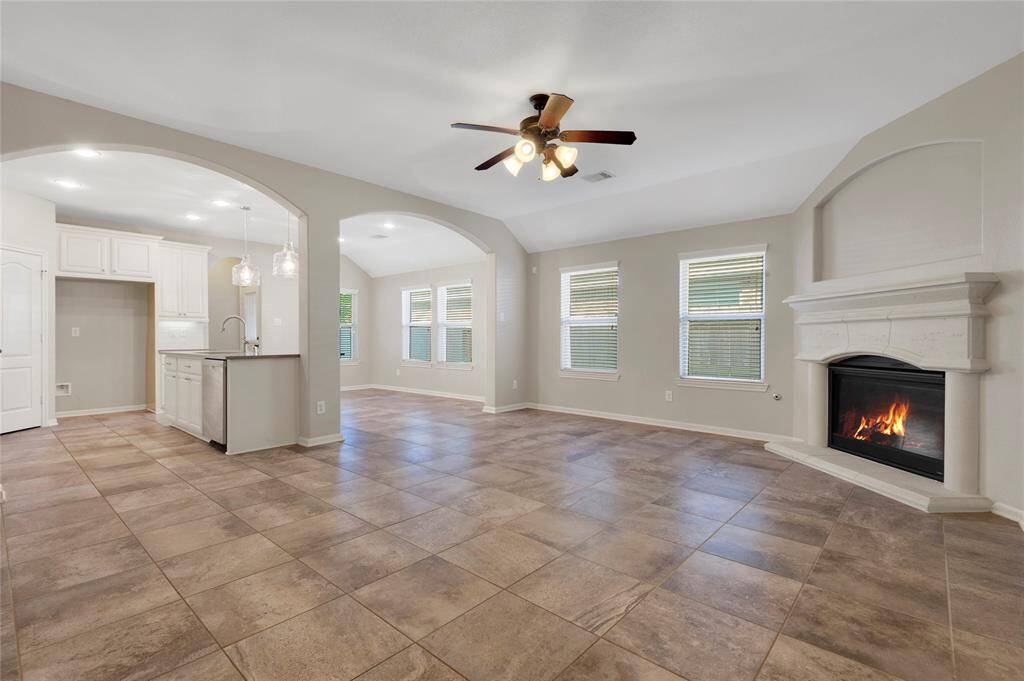 This is your hub of the home, the living room, kitchen and dining room all open and together.  The open floor plan everyone is looking for.