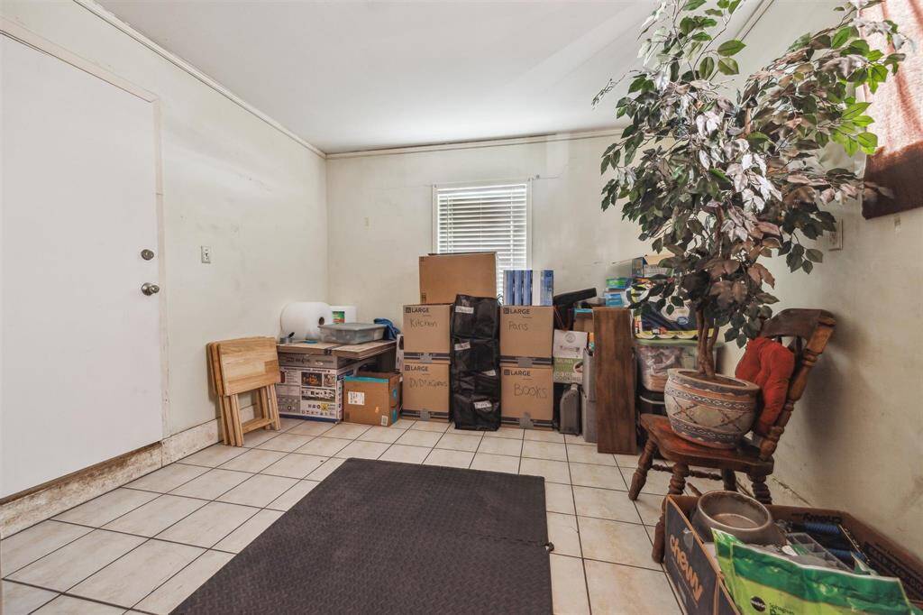Converted garage gives more square footage to have a flexible floor plan.