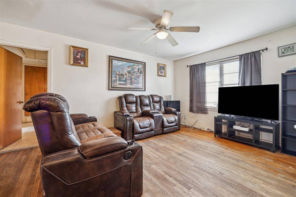 Living area is airy and filled with natural light.