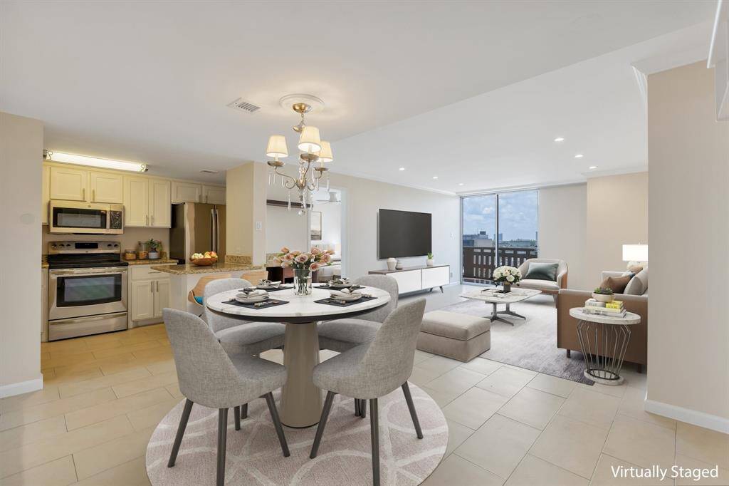 Living Room/Dining Room (Staged)