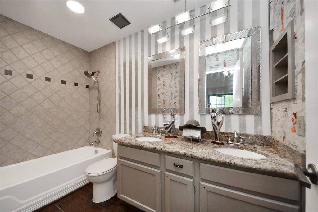 Primary bathroom.