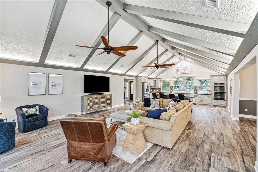Imagine the sounds of chatter and laughter as you create memories of a lifetime with the people you love. This wonderful open floor plan offers the perfect space to do just that.