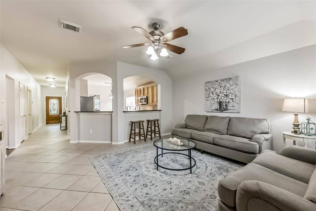 Perfect layout for relaxing or entertaining guests.
