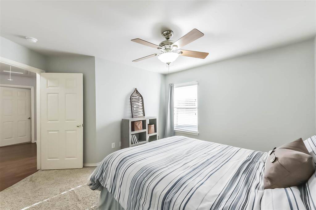 Each secondary bedroom offers generous space and fantastic closets. Perfect for kids, guests, or a home office setup.