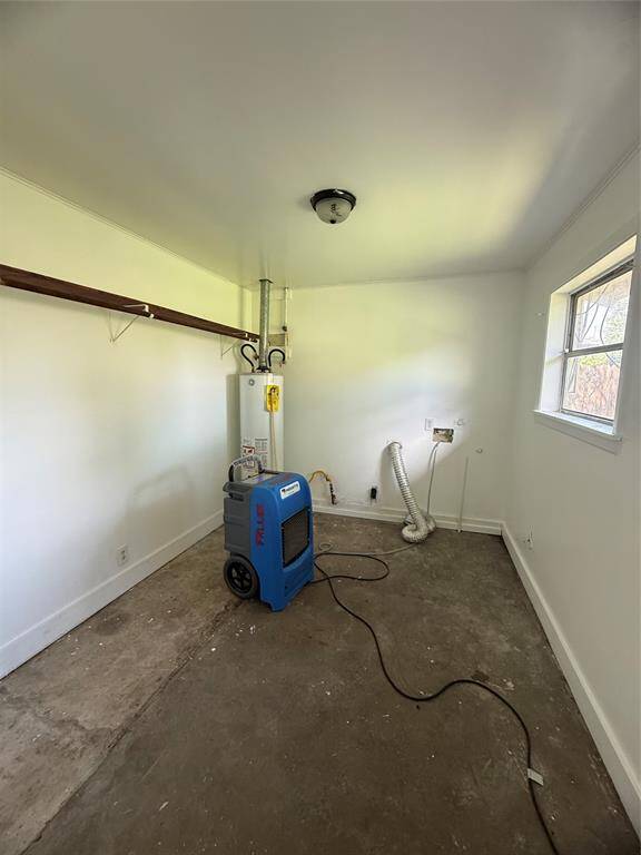 Large utility room in house