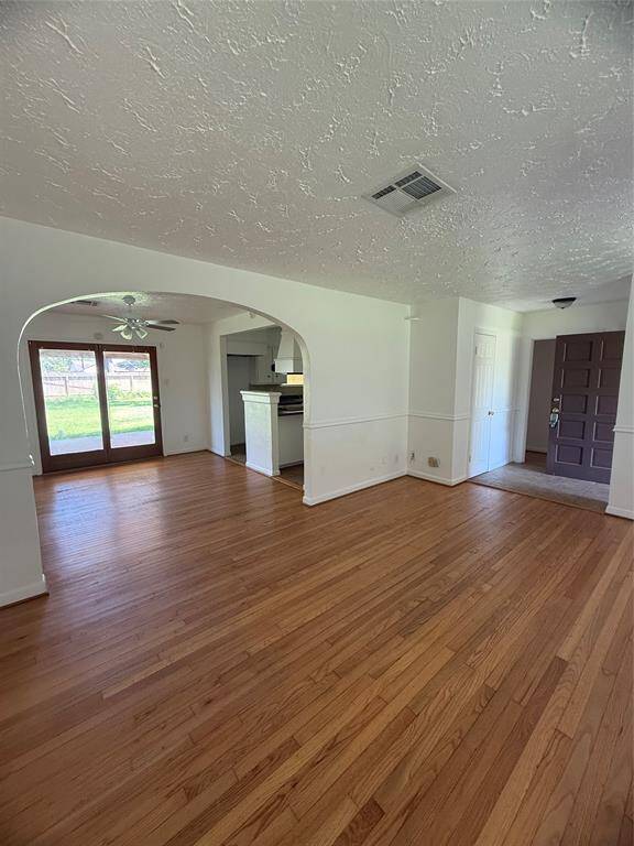 Livingroom is open to dining room and kitchen