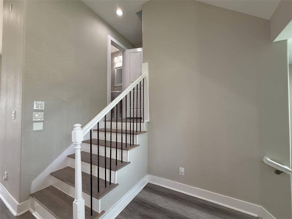 On the landing in the stairway leading to the 3rd floor is a convenient 1/2 bath.
