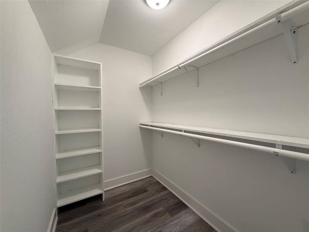 1st floor bedroom walk-in closet.