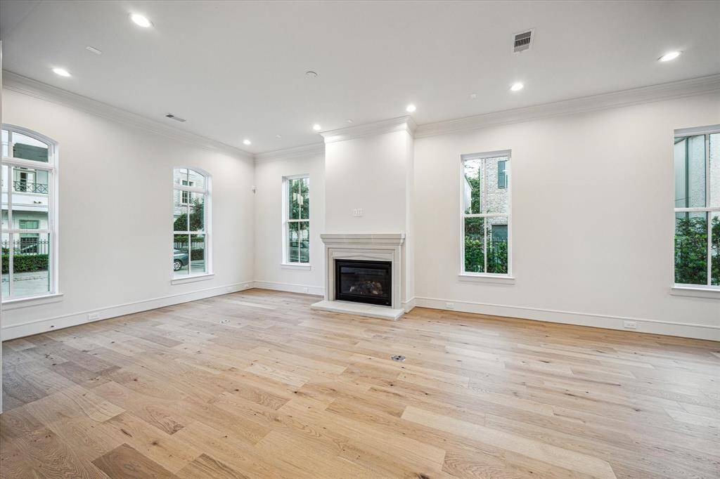 You have a lot of windows being on the corner that brings in a lot of natural light.