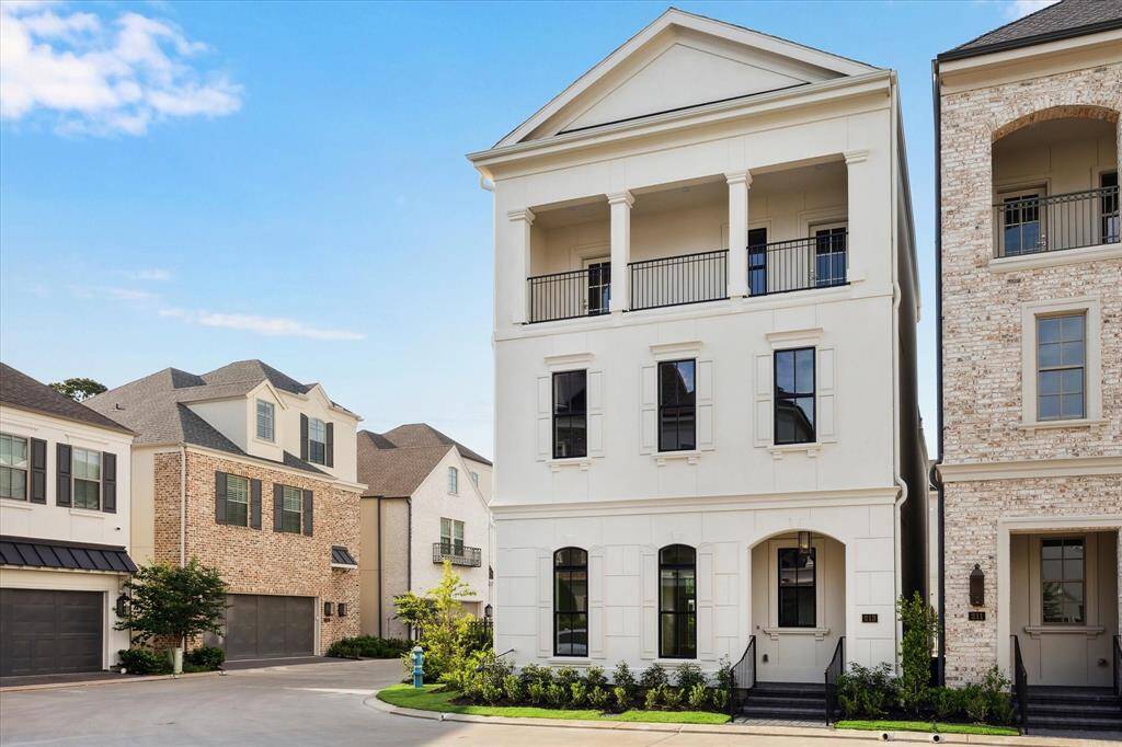 Beautiful new construction located on a corner.