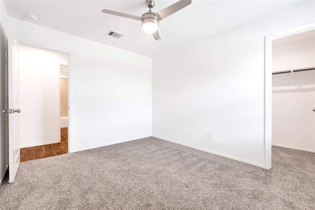 Large walk in closets in all secondary bedrooms