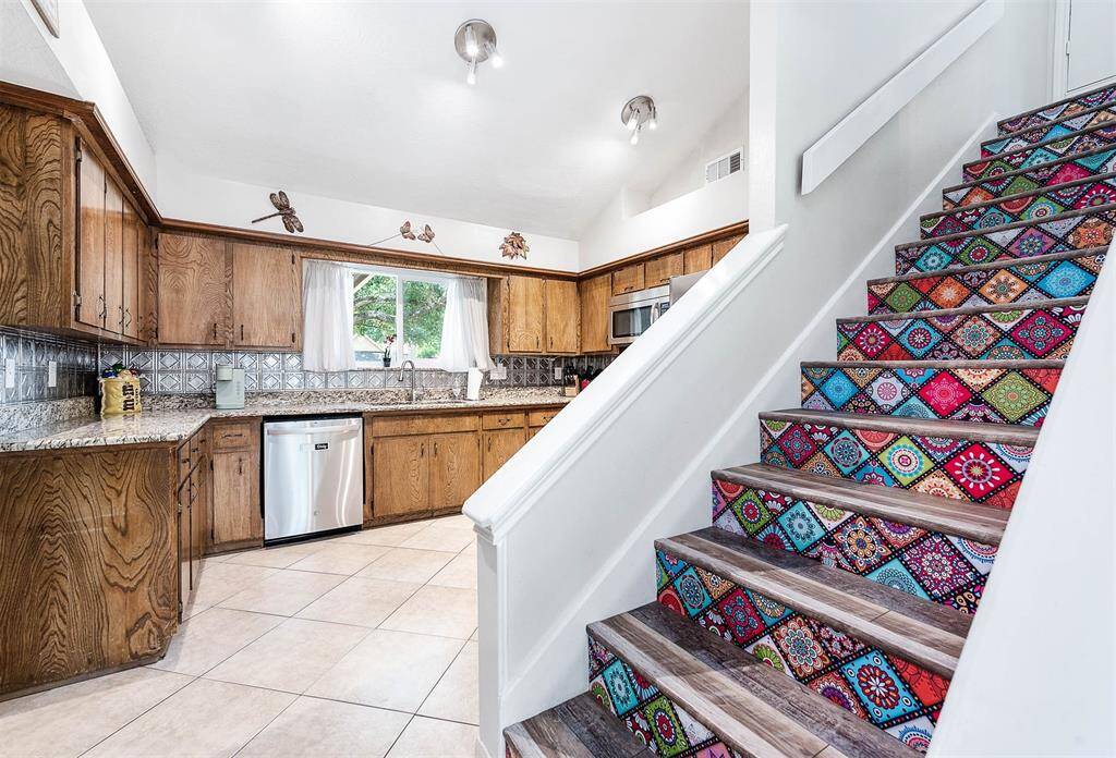 Character extends throughout the home!