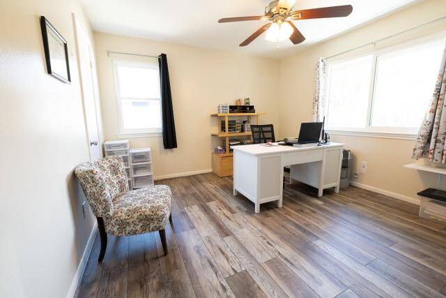 Upstairs bedrooms with new flooring as of 2023.