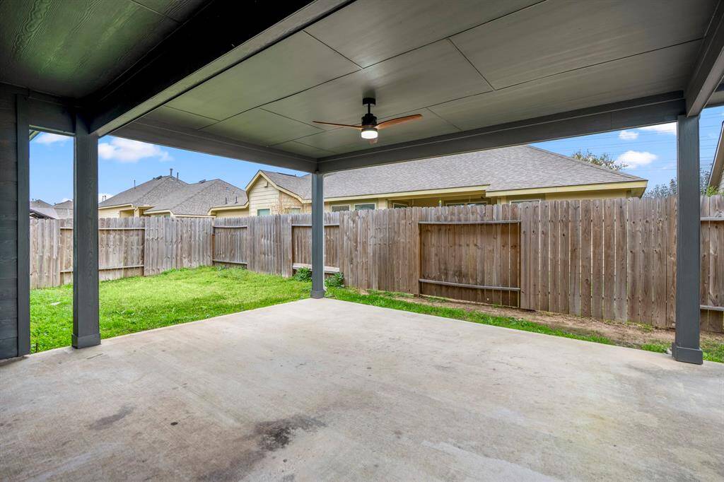 Spacious covered patio for outdoor relaxation and entertaining!