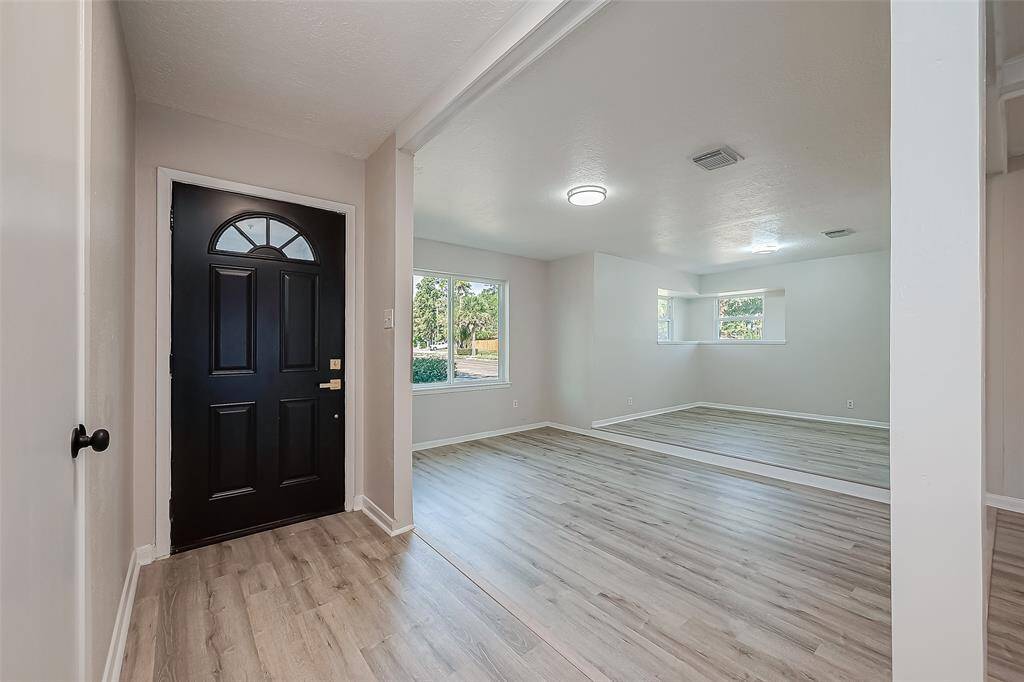 Entry way that leads onto your living space.