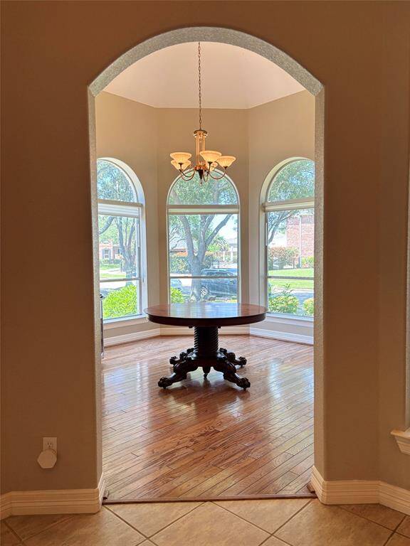 Soaring ceilings and ample natural light